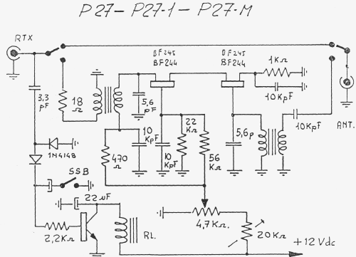 CB-Preamp P27M; Zetagi S.p.A.; (ID = 1905650) CB-Funk