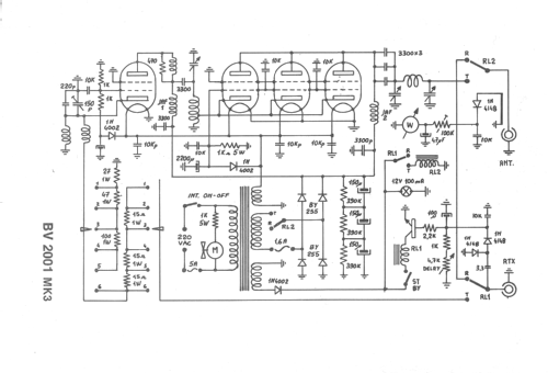 Linear Amplifier CB BV2001 MK3; Zetagi S.p.A.; (ID = 1649702) Citizen