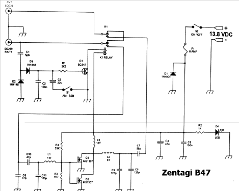 Solid State Linear Amplifier B47; Zetagi S.p.A.; (ID = 1156809) Citizen