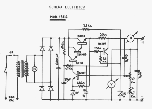 Stabilized Supply Mod. 156S; Zetagi S.p.A.; (ID = 1905976) Power-S