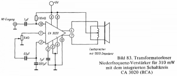 CA 3020, Tube CA3020; Röhre CA 3020 ID42121, IC - Integrated |  Radiomuseum.org