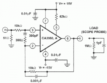 CA 3080, Tube CA3080; Röhre CA 3080 ID46060, IC - Integrated |  Radiomuseum.org