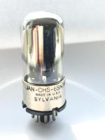 Sylvania 6SN7W/A Metal base Chrome top