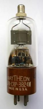 3B24W Raytheon Half-Wave Vacuum Rectifier