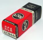 6CBCA RCA Tube Box