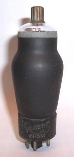 This Rogers 6F5M tube grid cap is a small cap not a miniature cap as the 6F5 tube has.