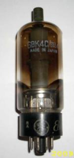 1965 General Electric  6BK4C /6EL4A High voltage shunt regulator tube for use in color TV  from my collection.