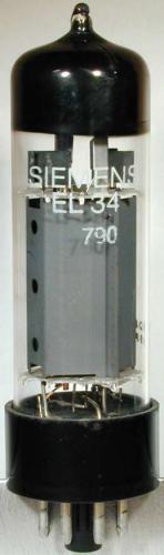 EL34 beam power tetrode