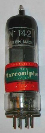 A British Marconiphone N142 valve