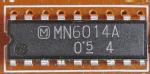 MN6014A: IC aus IR-Fernbedienung.