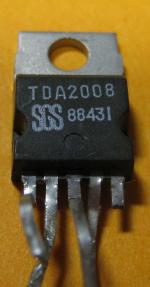 TDA 2008, Tube TDA2008; Röhre TDA 2008 ID50350, IC - Integra ...