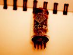 Telefunken ECC82 tube/valve marked B9205626, meaning date of production September 26th of either 1975 or 1965. Dated based on Eric Barbours ‘Tube Collector’, volume II.