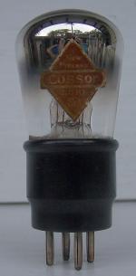 Cossor 210HF Triode marked BVA New process