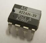 Die 3-Volt-Version des AD822 im DIP8-Gehäuse