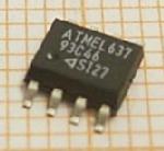 Die SMD-Version des AT93C46 (10 MHz)