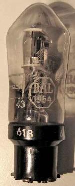 Telefunken VY2 mit Abstempelung BAL1964 und Stempel Wehrmacht 38 / 43.