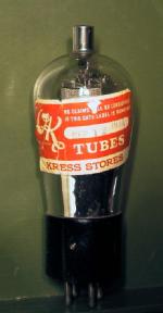Additional pics show opposit side compare to the existing tune pics of this tube. Kress Stores 1931 on the labels.