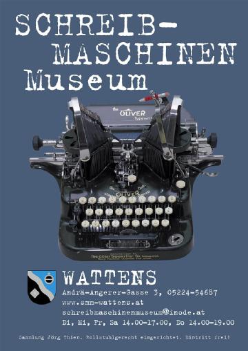 Austria: Schreibmaschinenmuseum in 6112 Wattens