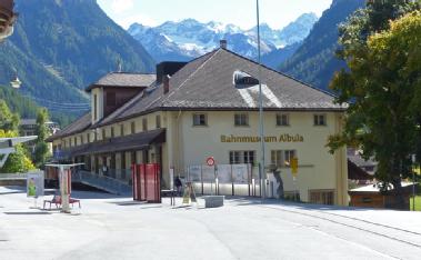 Switzerland: Bahnmuseum Albula in 7482 Bergün / Bravuogn