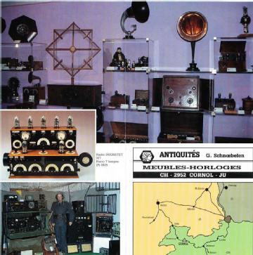 Switzerland: Musée jurassien de la radio de Cornol in 2952 Cornol