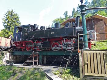 Switzerland: Chemin de fer-musée Blonay-Chamby - Museumsbahn Blonay–Chamby in 1832 Chaulin