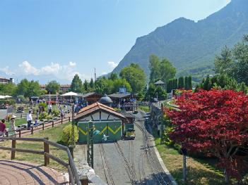 Svizzera: Swiss Vapeur Parc in 1897 Le Bouveret