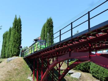 Svizzera: Swiss Vapeur Parc in 1897 Le Bouveret