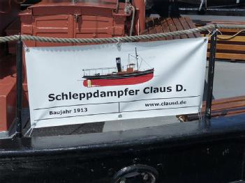 Germany: Dampfschlepper CLAUS D. in 22763 Hamburg