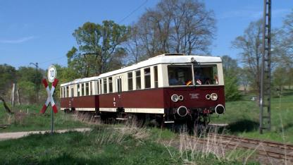 Germany: Eisenbahnmuseum der Museumsbahn Buckower Kleinbahn in 15377 Buckow