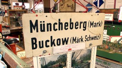 Germany: Eisenbahnmuseum der Museumsbahn Buckower Kleinbahn in 15377 Buckow