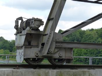 Germany: Hafenkran im Stadthafen Recklinghausen in 45663 Recklinghausen