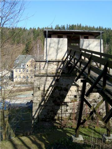 Germany: Hochofen der ehemaligen Glockengießerei Morgenröthe in 08262 Muldenhammer