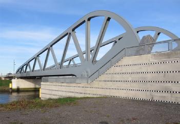 Germany: Hubbrücke Huntebrück und Klappbrücke in 27804 Berne