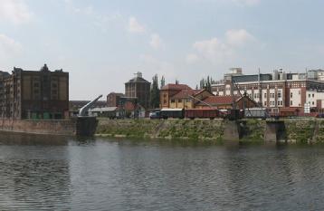 Germany: Kettenschleppdampfer 'Gustav Zeuner' im Handelshafen in 39106 Magdeburg