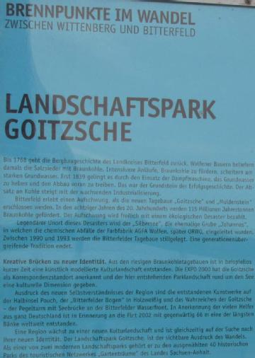 Germany: Landschaftspark Goitzsche in 06749 Bitterfeld-Wolfen