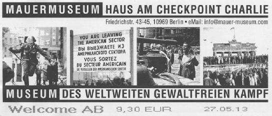 Germany: Mauermuseum – Museum Haus am Checkpoint Charlie in 10969 Berlin-Kreuzberg