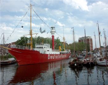Germany: Museums-Feuerschiff Amrumbank/Deutsche Bucht in 26721 Emden