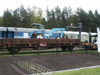 Germany: Museumsbahnhof der Niederlausitzer Museumseisenbahn NLME in 03249 Sonnewalde