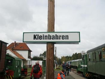 Germany: Museumsbahnhof der Niederlausitzer Museumseisenbahn NLME in 03249 Sonnewalde