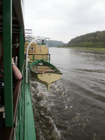 Germany: Sächsische Dampfschiffahrt - Raddampfer Kurort Rathen in 01067 Dresden