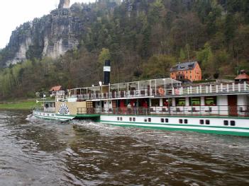 Germany: Sächsische Dampfschiffahrt - Raddampfer Pillnitz in 01067 Dresden