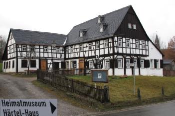 Germany: Weberei- und Heimatmuseum 'Härtel-Haus' in 08132 Mülsen St. Jacob