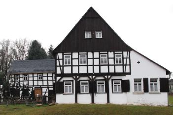 Germany: Weberei- und Heimatmuseum 'Härtel-Haus' in 08132 Mülsen St. Jacob