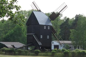 Germania: Werbeliner Bockwindmühle Reibitz im Schullandheim Reibitz in 04509 Reibitz