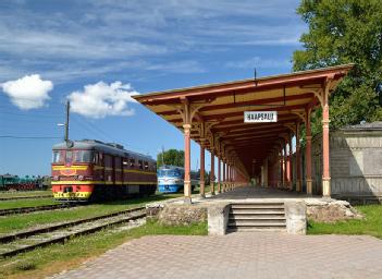 Estonia (Eesti, Tallinn): Raudtee- ja Sidemuuseum - Railway and Communications Museum in 90504 Haapsalu