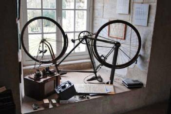 France: Le musée de la radio dans le Château de Creully in 14480 Creully