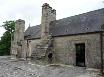 France: Le musée de la radio dans le Château de Creully in 14480 Creully