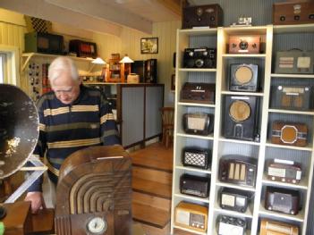 Finland: Smögen Radio Museum - Art Café - Lars Ingmans Radiomuseum in 10600 Ekenäs