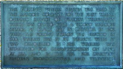 Great Britain (UK): The Marconi Centre and Monument at Poldhu in TR12 7JB Mullion