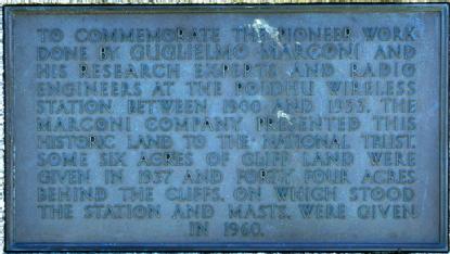 Great Britain (UK): The Marconi Centre and Monument at Poldhu in TR12 7JB Mullion